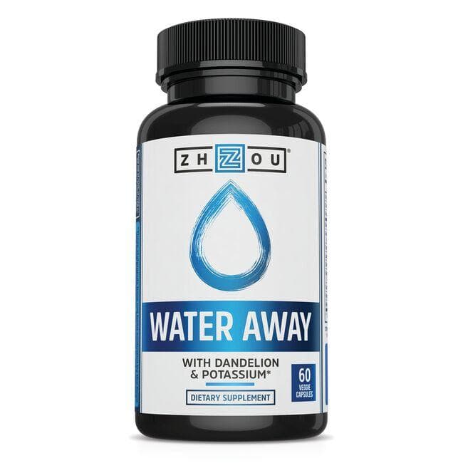 Zhou Water Away Vitamin | 60 Veg Caps | Weight Management