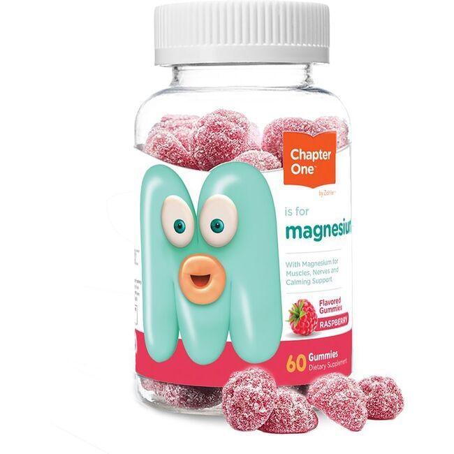 Advanced Nutrition By Zahler Chapter One Magnesium Gummies - Raspberry Vitamin 60 Gummies